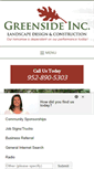 Mobile Screenshot of greensideinc.com